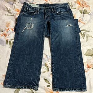 Abercrombie & Fitch Ripped Distressed Jeans 32x32